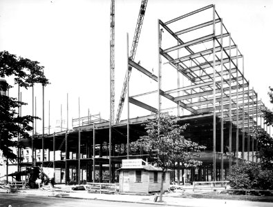 1928 (Sep 1) A Sect Admin Bldg Looking NW USDA Construction Photo Collection (1)