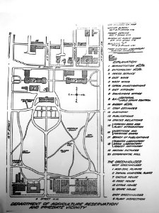1923 USDA Site Plan on the Mall Lot 11800 James Goode Collection LOC P+P (1)