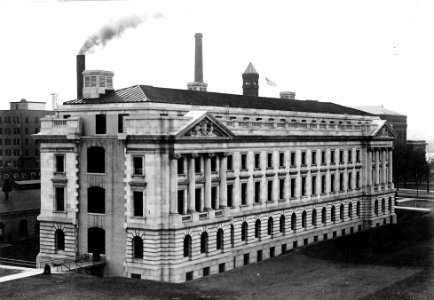 1928 (pre) West Wing Admin Bldg USDA Construction Photo Collection (1)