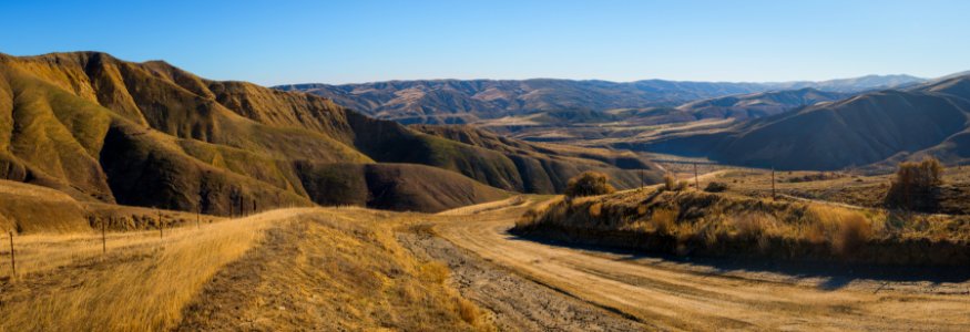 Tumey Hills as seen from Panoche Road photo