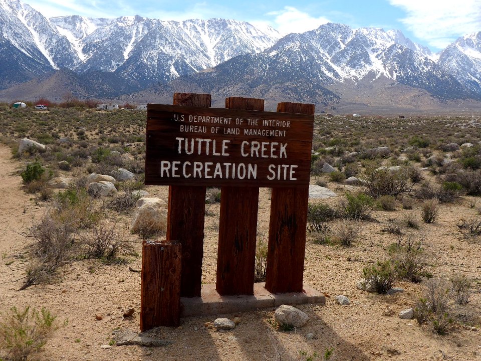 Sign at Tuttle Creek Campground photo