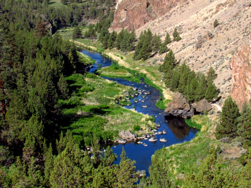 Crooked River at Smith Rock SP in Central OR