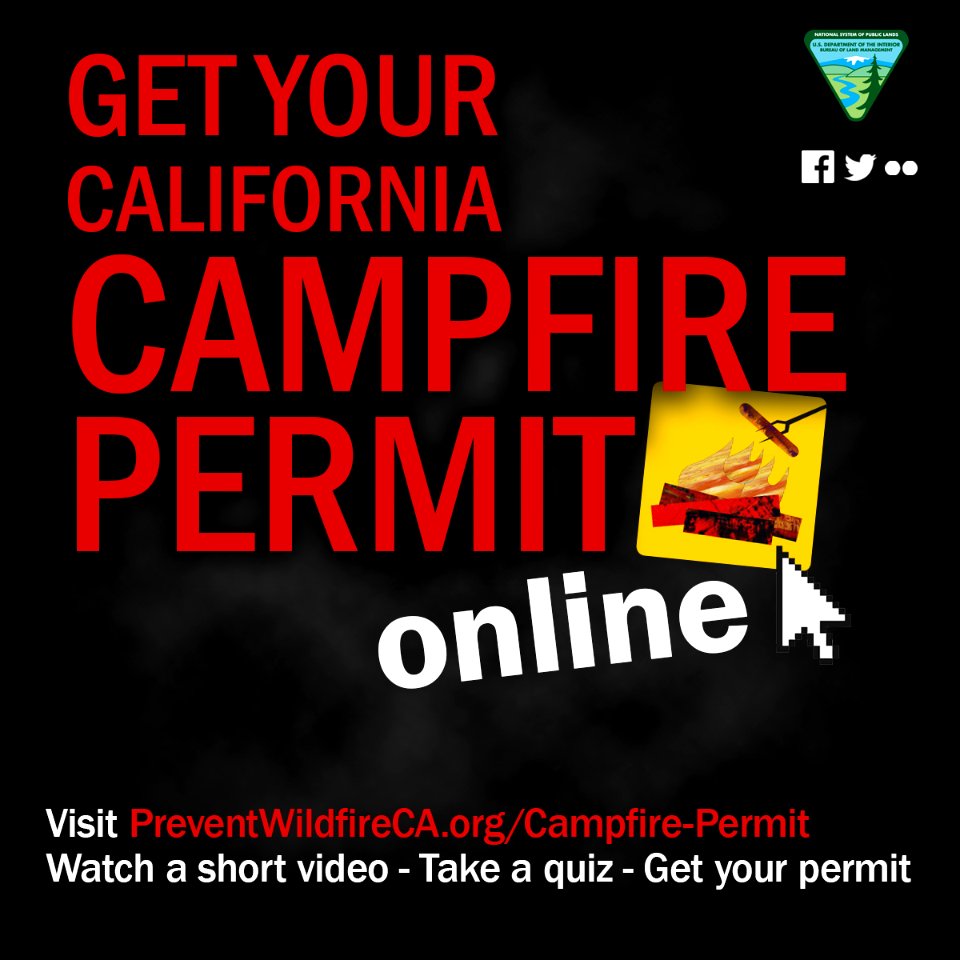 Read For Wildfire: Campfire Permit