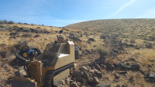 Bald Mountain Trail Build in Eagle Lake Field Office