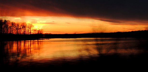 Glorious sunset - February 2014