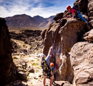 Fossil Falls Campground
