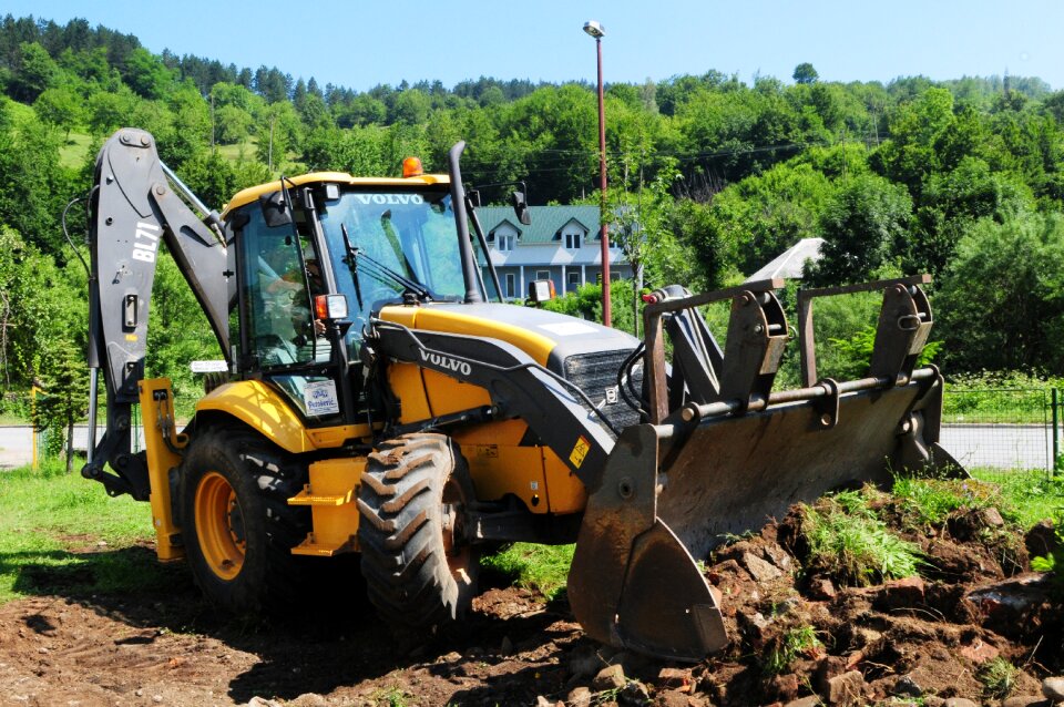 Machine construction scoop