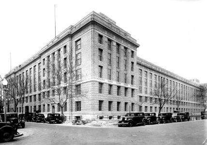 1932 (Mar 1) South Bldg looking NW USDA Construction Photo Collection (1)