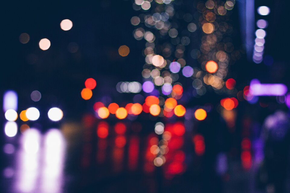 Lanterns illumination dark