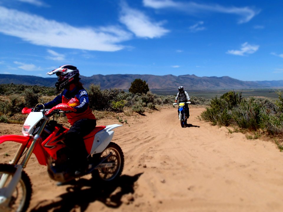 WINNER: Motorcycle Rider at Fort Sage in Eagle Lake Field Office
