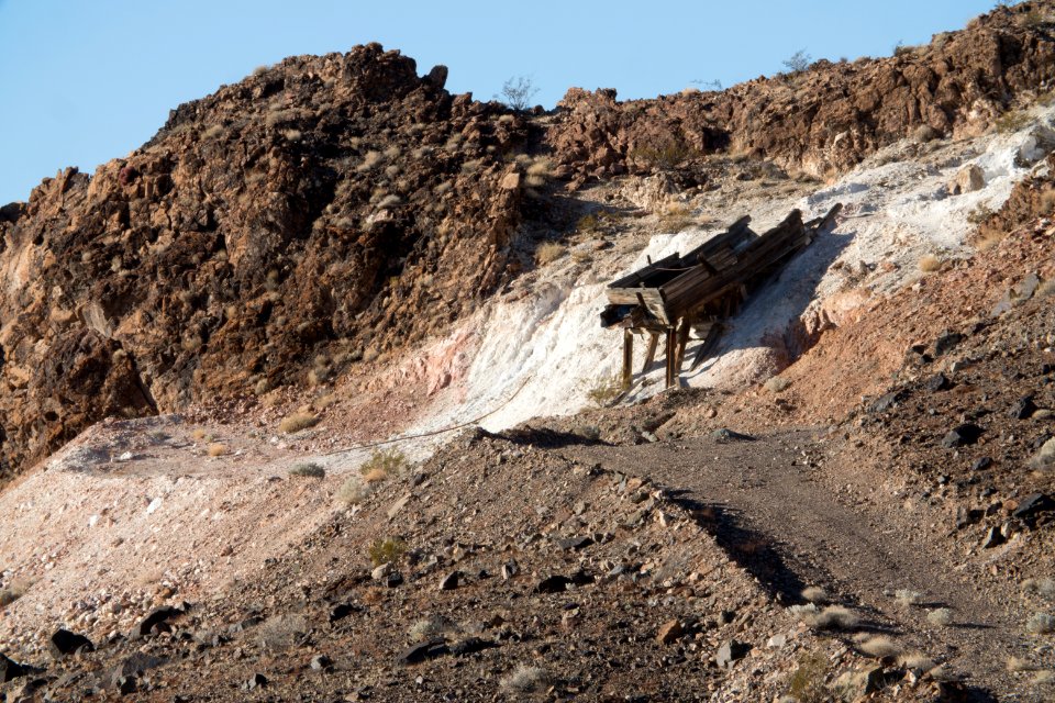 Old Talc Mine in Ibex Wilderness