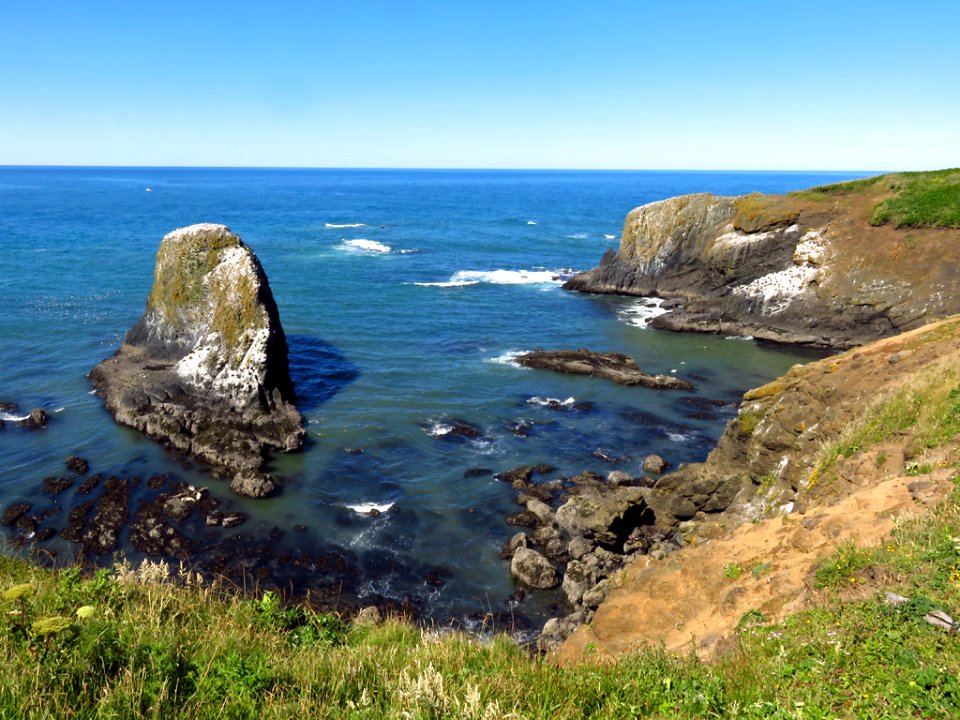 Yaquina Head Natural Area at Oregon Coast
