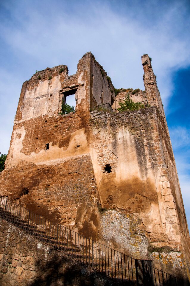 Lazio dead city monterano