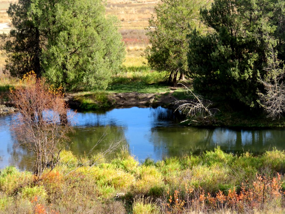 Flathead River at National Bison Range in Montana