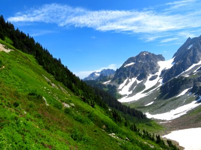 Cascade Pass at North Cascades NP in WA