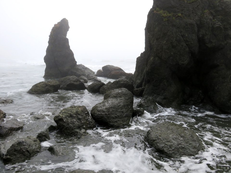 Ruby Beach at Olympic National Park in WA