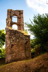 Lazio dead city monterano