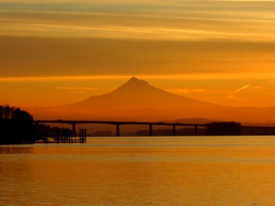 Sunrise at Columbia River 12/14/17