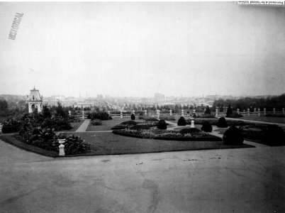 ND Gardens of old admin bldg twd Mall NARAII RG 16-G Box 4 BN25334