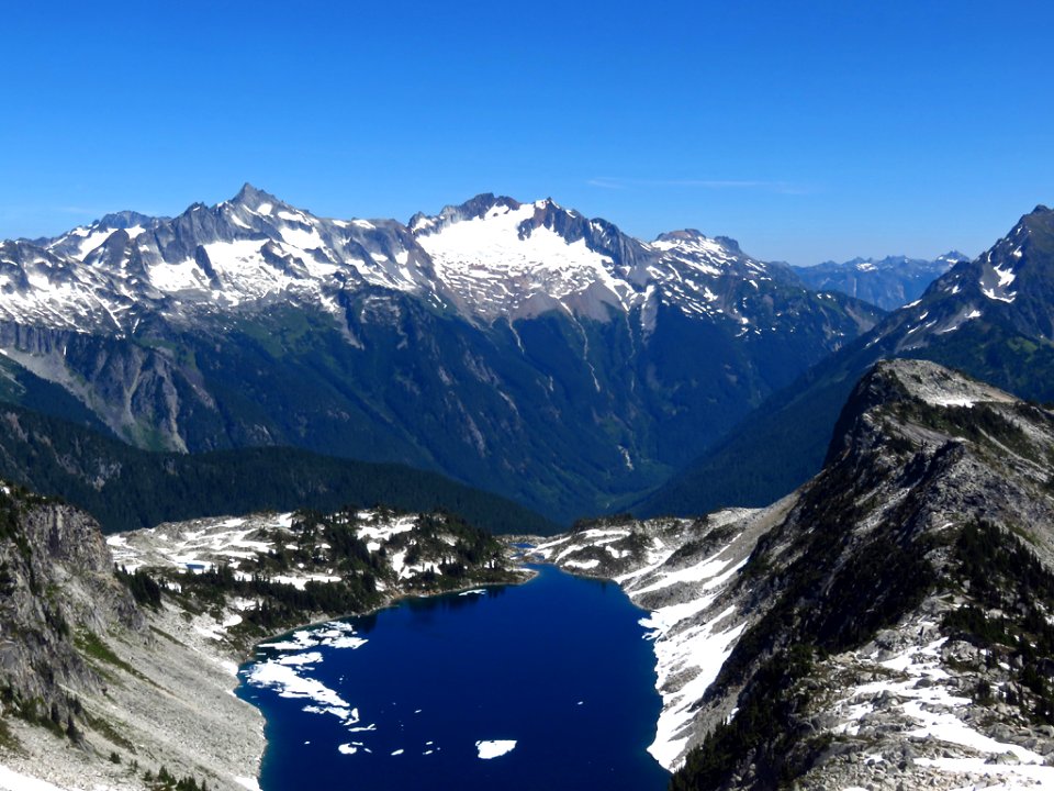 Hidden Lake at North Cascades NP in WA