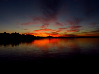 Sunrise at Columbia River