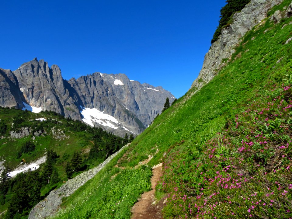 Cascade Pass at North Cascades NP in WA