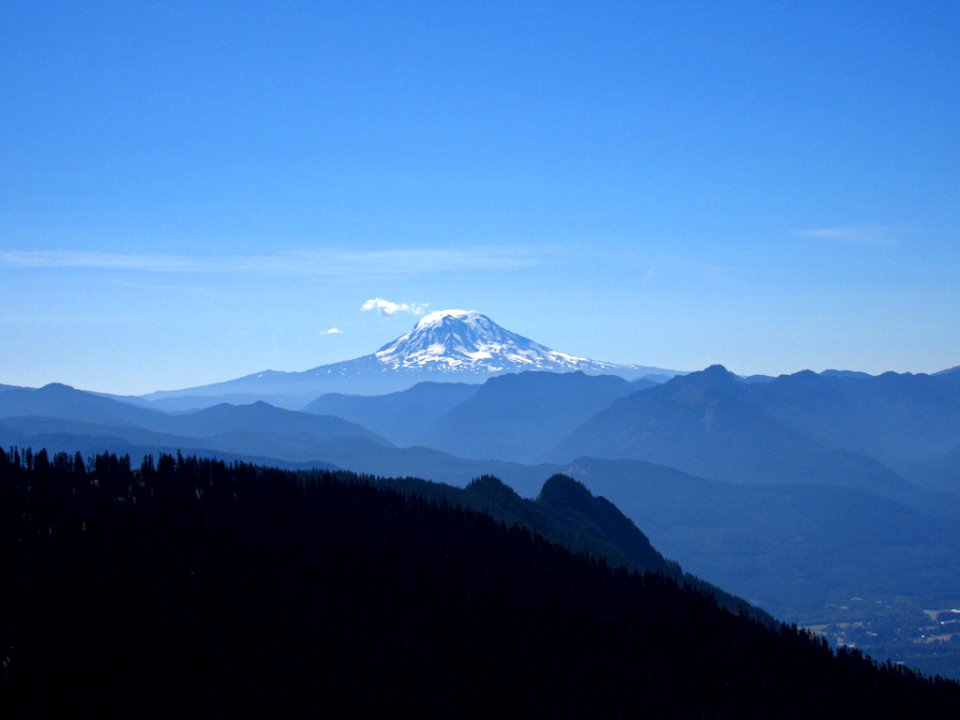 Mt. Adams at Tatoosh Wilderness  in WA