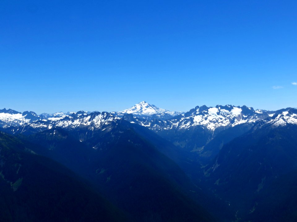 Glacier Peak at North Cascades NP in WA