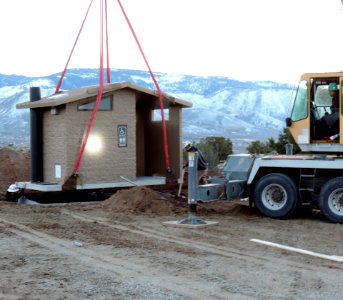 Restroom Install Rice Canyon