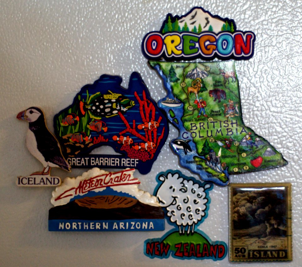 Fridge Map of the World