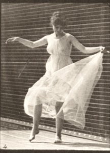 Woman in dress dancing (rbm-QP301M8-1887-189a~4)