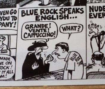 2010/365/70 Blue Rock Speaks English