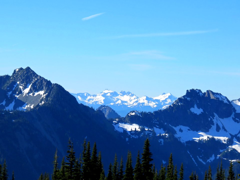 Sunrise Point at Mt. Rainier NP in Washington