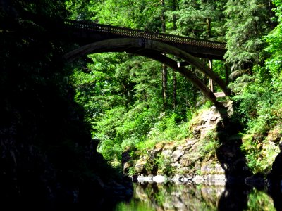 Moulton Bridge at Lewis River in WA