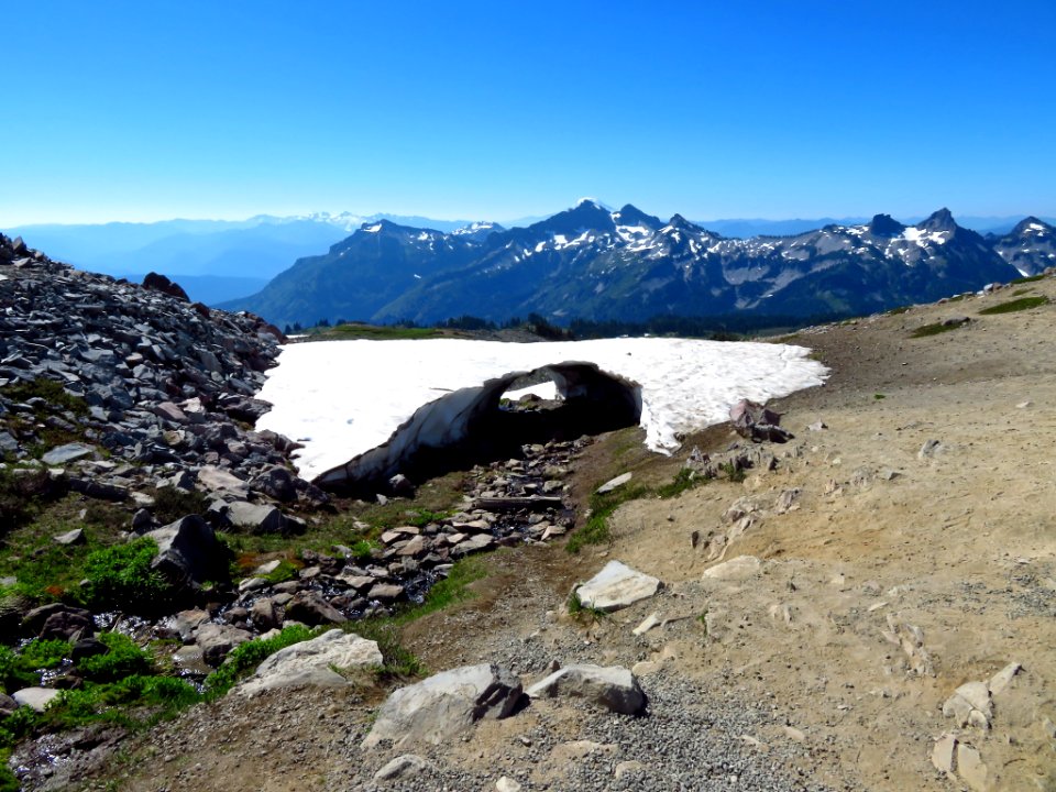 Skyline Trail at Mt. Rainier NP in WA