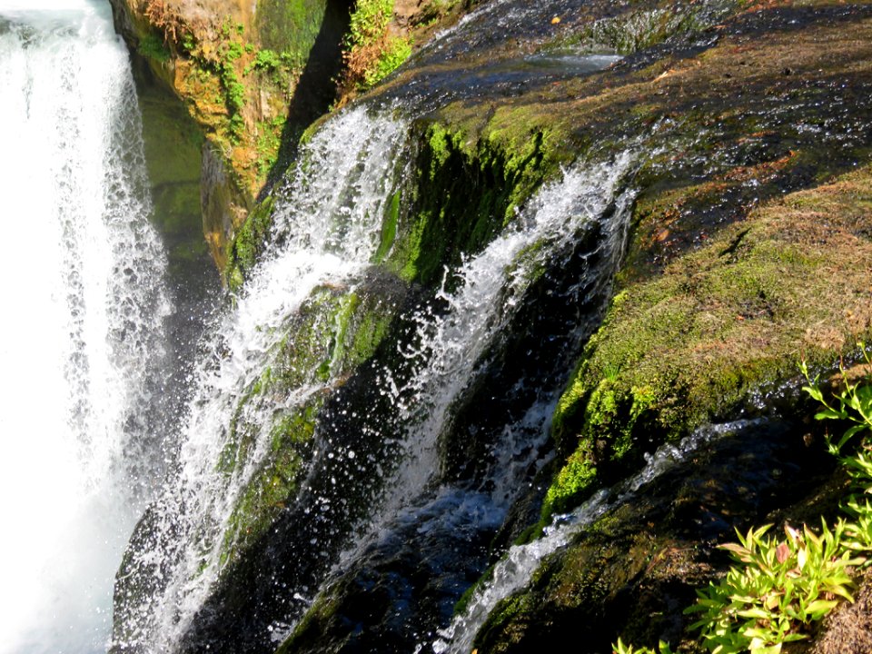 Lower Lewis River Falls in WA