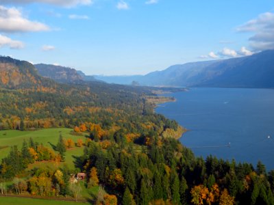 Cape Horn at Columbia River Gorge in WA