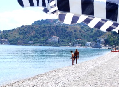 Sea Beach Taormina Sicilia Italy - Creative Commons by gnuckx