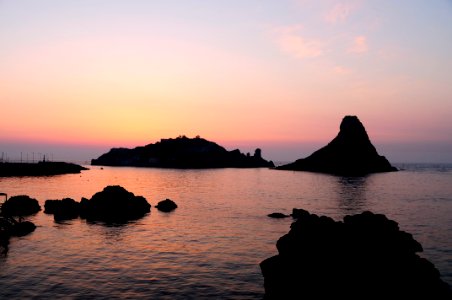 Islands of the Cyclops at Dawn Sicily Italy - Creative Commons by gnuckx
