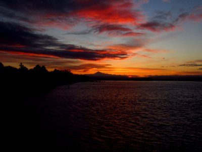 Sunrise at Columbia River