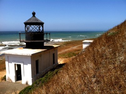 Historic Punta Gorda Lighthouse in King Range in Arcata Field Office