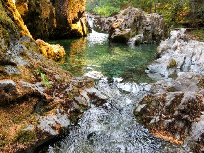Opal Creek Pool in Oregon photo