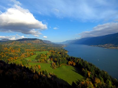 Cape Horn at Columbia River Gorge in WA