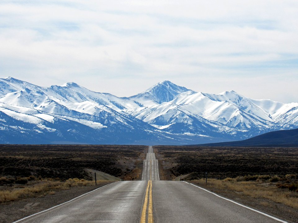 Mountain Range in Nevada