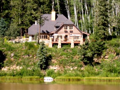 Jeff's House Across the Lake photo