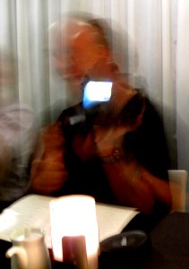 Man With Blur and Camera