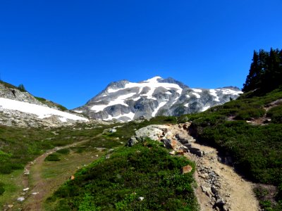 Sahale Mtn at North Cascades NP in WA photo