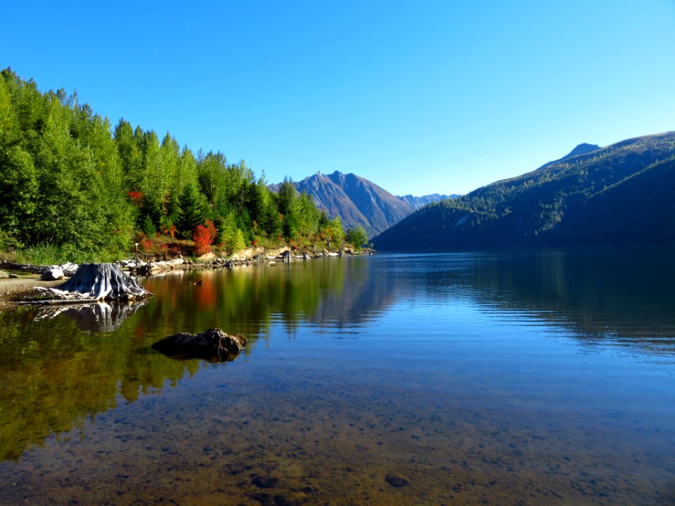 Coldwater Lake Trail in WA