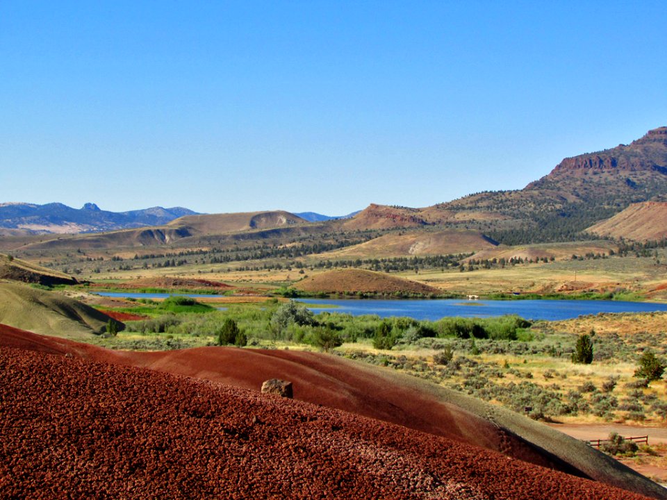 Painted Hills Unit at John Day Fossil Beds NM in Oregon