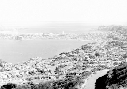 16; Elevated view of Evans Bay and Kilbirnie - Circa 1940